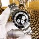 Perfect Replica Rolex Daytona Black Bezel Stainless Steel Oyster Band 40mm Watch (2)_th.jpg